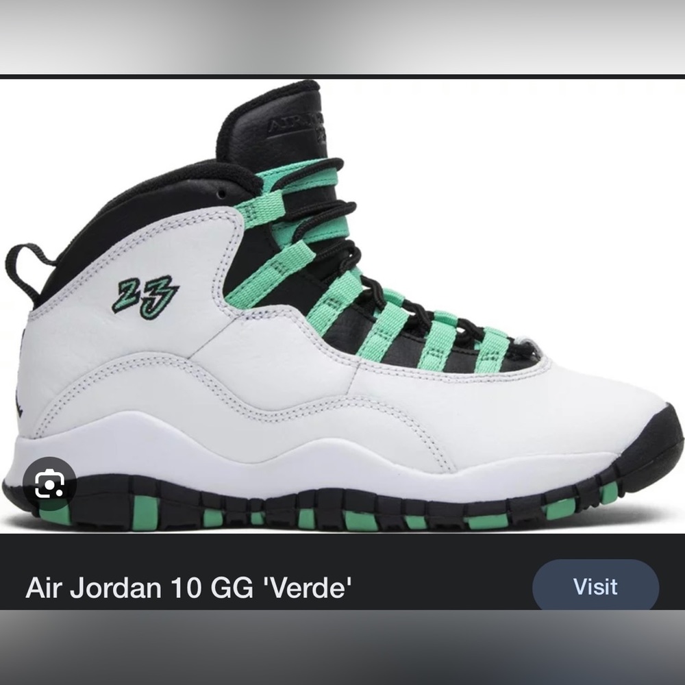 Air Jordan size 7 youth excellent used  condition